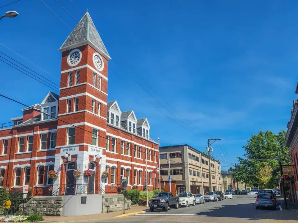 Duncan City Hall clock tower, Duncan BC